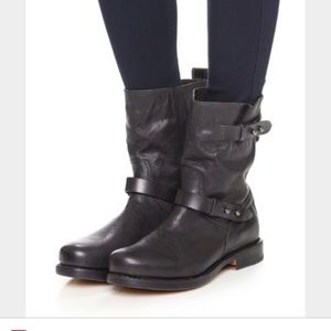 Rag & Bone Brown Moto Boot 7